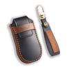 Premium Leder Schlüsselhülle für Xiaopeng G6/G9/P7i/P5 - Raffinierte Autoschlüssel-Schutzhülle mit Schnalle