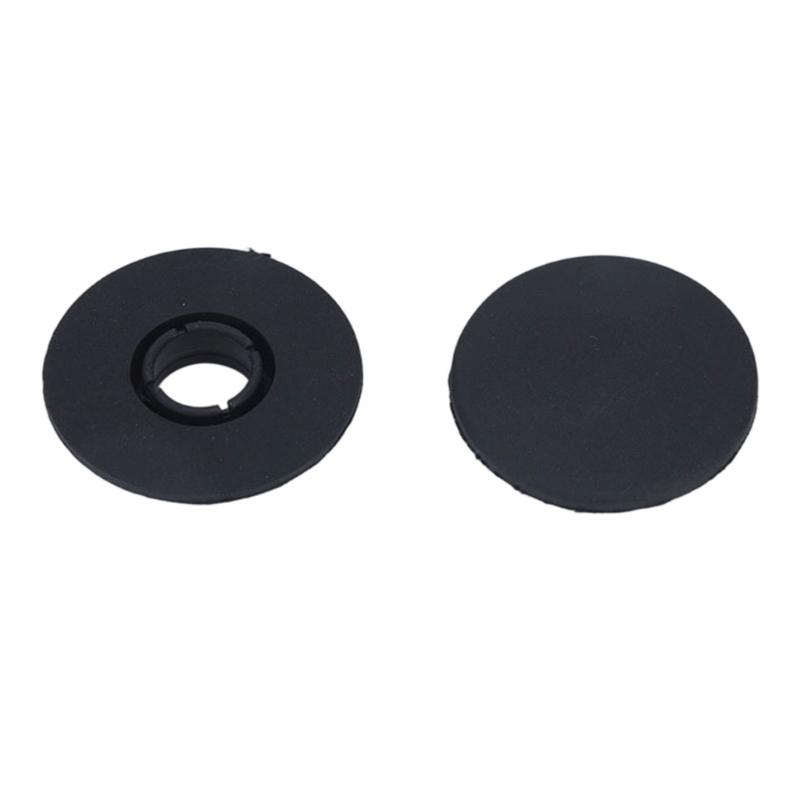 6680520 Automotive Carpet Mat Clips, 10 Black Plastic Components with Flanged Construction for Replacing Floor Mat Retaining Hardware Points