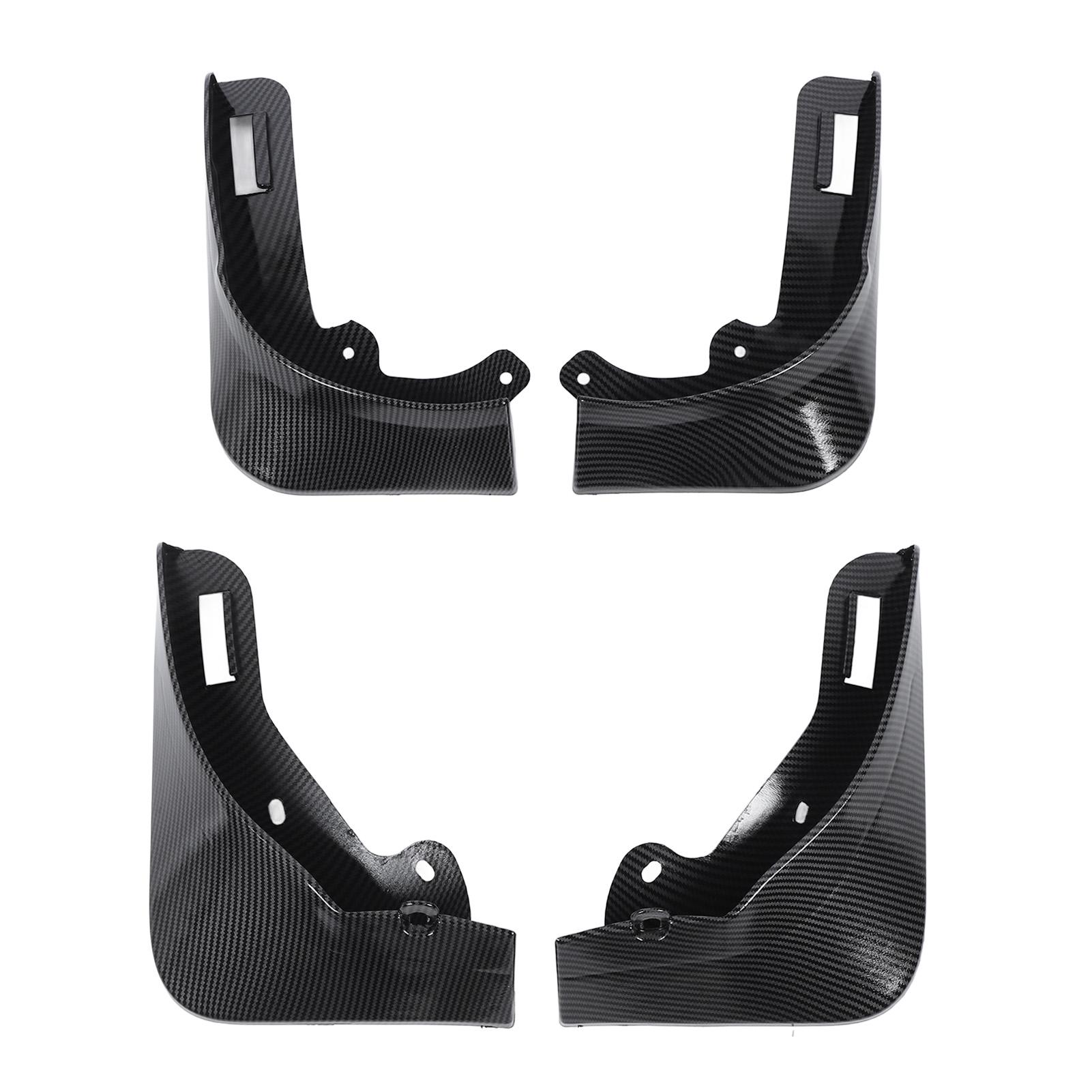 

Брызговики колес в стиле карбонового волокна, передние и задние, защита от брызг для шин, замена для Tesla Model Y 2021