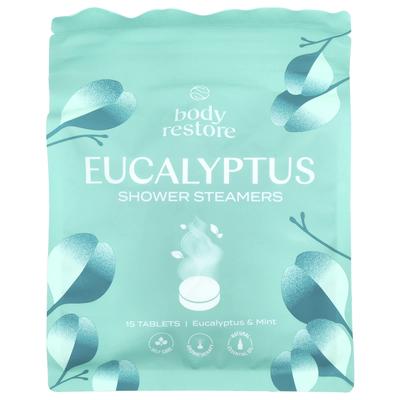 Shower Steamer, Eucalyptus, 15 Tablets, 13.2 Oz