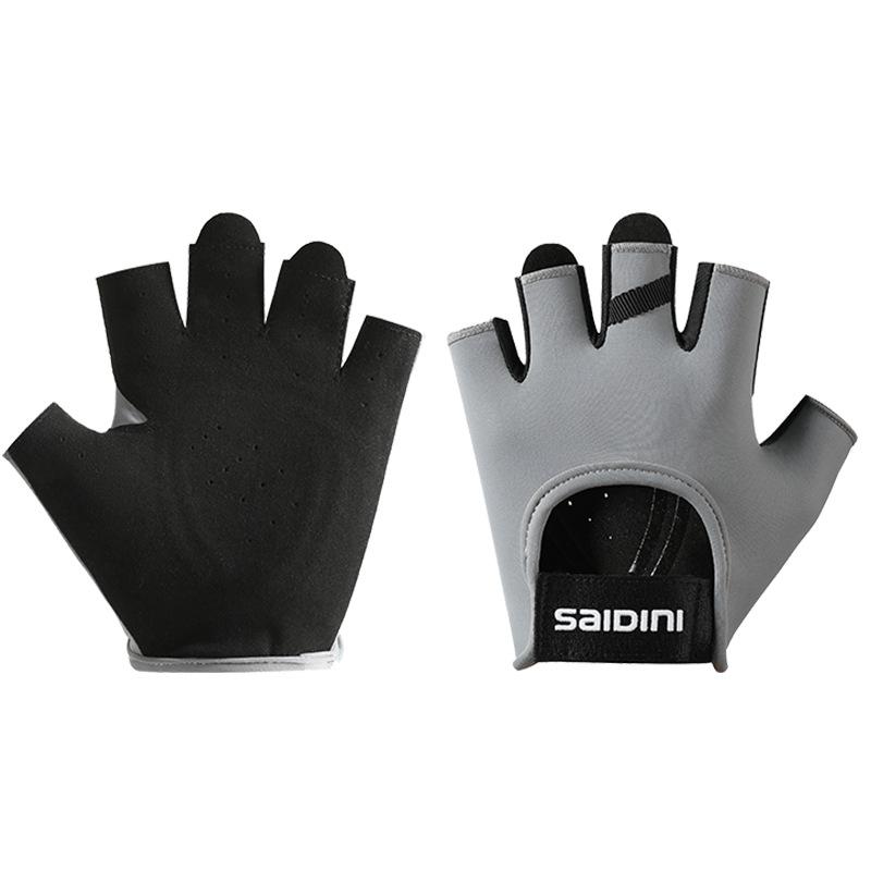 Fitness Gloves for Men and Women Half Finger Thin Yoga Sports Outdoor Cycling Exercise Anti Slip Wear Resistant Half Finger Gloves
