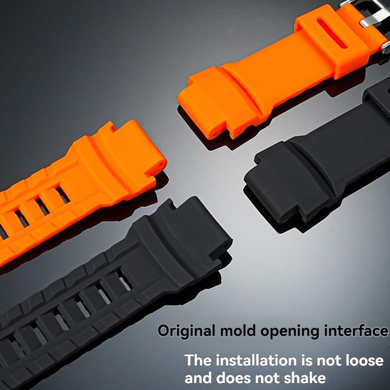 Für Casio PROTREK Serie PRW 3500 2500 5000 prw5100 PRG 250T 270 prg550 200 weiches Silikon konvexes Uhrenarmband