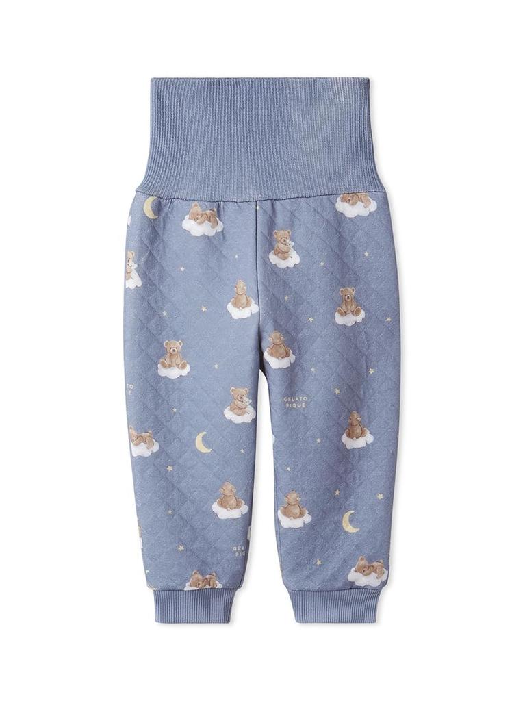 Gelato Pique Limited Edition Baby Dreamy Bear Print Belly Warmer Pants PBCP245488 NVY