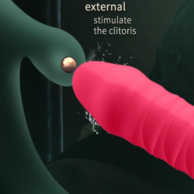 Mașină automată Dildo telescopic Vibrator Jucărie sexuală feminină Femei Masturbare vagină Penis G Spot Stimulator clitoris Maser