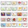 Summer Spring Colorful Flowers Bouquet Tulip Rose Heart Italian Charm Links Fit 9mm Bracelet Stainless Steel Women DIY Making