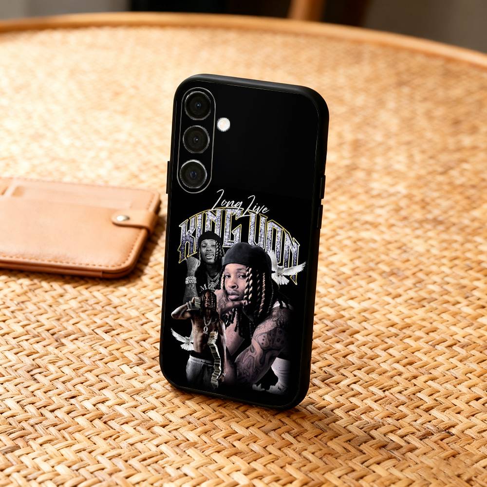 K-King Von-C-Crazy Story Phone Case For Samsung A73,72,71,53,52,51,22,91,80, Soft Black Cover