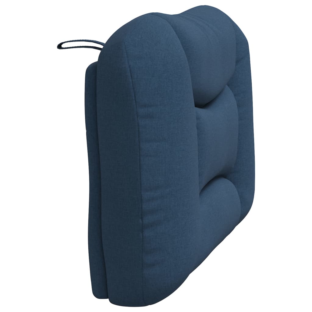 Vidaxl Poduszka Na Wezgłowie, Niebieska, 90 Cm, Tkanina