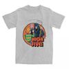 Humor High Five Death Grim Reaper T Shirt Nostalgia Darkness 70s 80s Dark Art Vintage Horror Apparel Vintage Tees T-Shirt