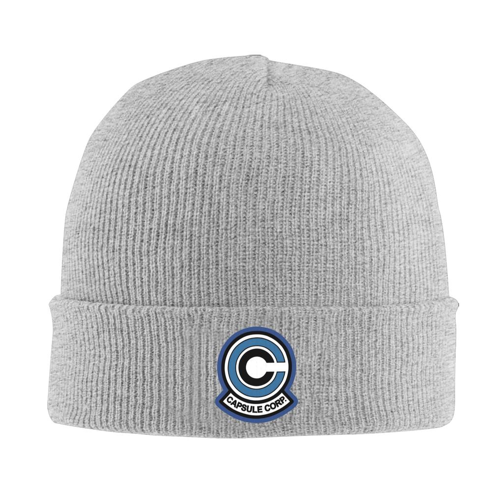 Capsule Corp Logo Warme Strickmütze Winter Strickmütze Mütze Beanie Hip Hop Caps für Unisex