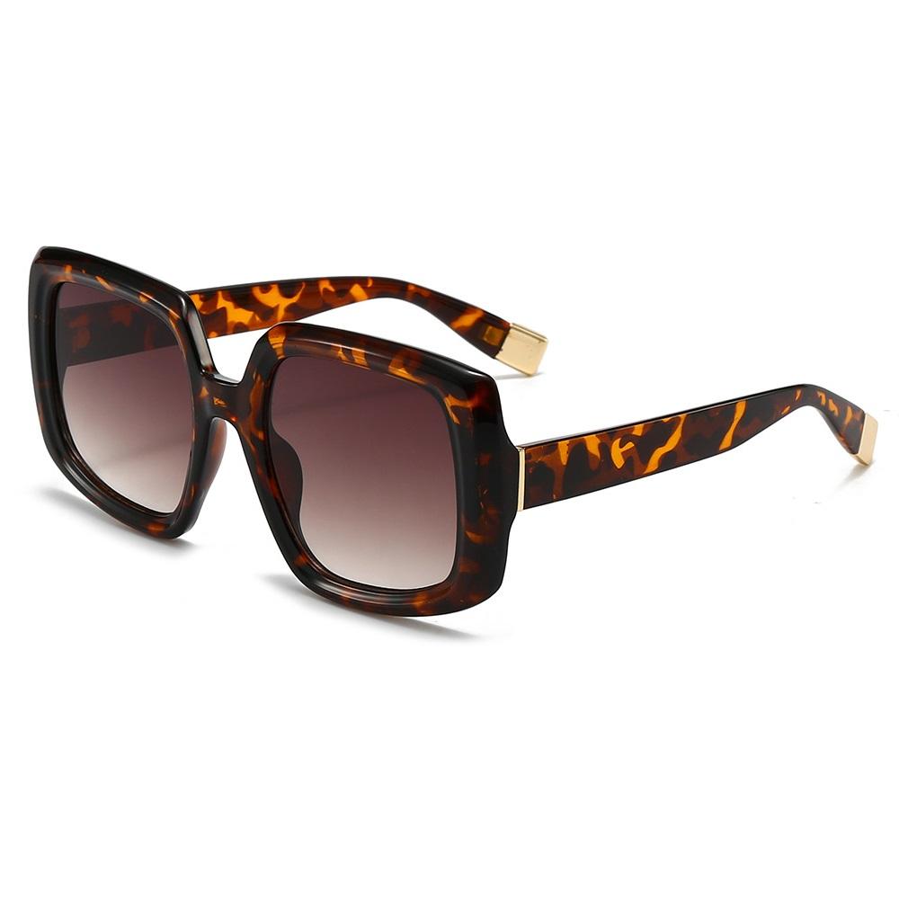 New Colorful Square Sunglasses UV400 Gradient Frame Retro Brand Designer Luxury for Women Men Travel Unisex