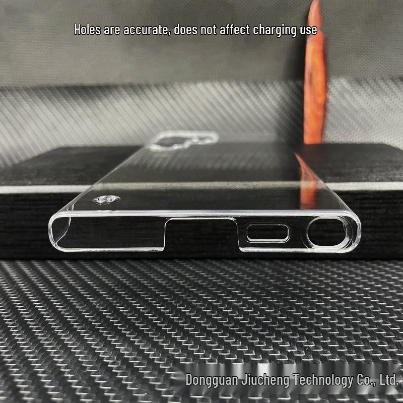 Samsung S25 Pro Frameless Transparent Heat-Dissipating Anti-Drop Phone Case