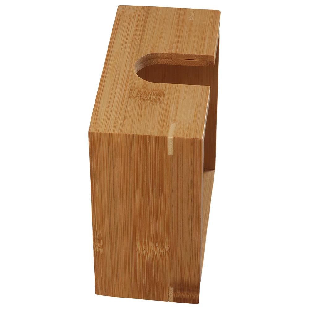 Square Tabletop Freestanding Tissue Dispenser Natural Standing Napkin Dispenser  Table