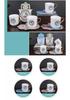 Nordisches Keramik-Set für Türkischen Kaffee & Tee mit Untertassen