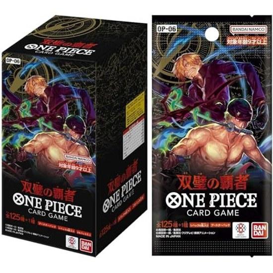 Unopened 1 BOX ONE PIECE Card Game Dual Rulers OP-06 (BOX) Contains 24 Packs