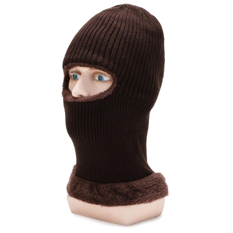 Winter Hat Knitted Protection All Inclusive Cap Hood Mask Gifts Comfortable
