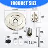 Modern Copper Shower Panel Kit Easy installs Design Not Corrosion Defense Hardware Ideal for Home Bathroom Upgrades