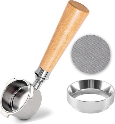Tubbi Portafilter 51mm for EC680/EC685 - Espresso Portafilter Set with Dosing Ring and Pack Screen, Bottomless Coffee Portafilter, Three-Lubricated, C