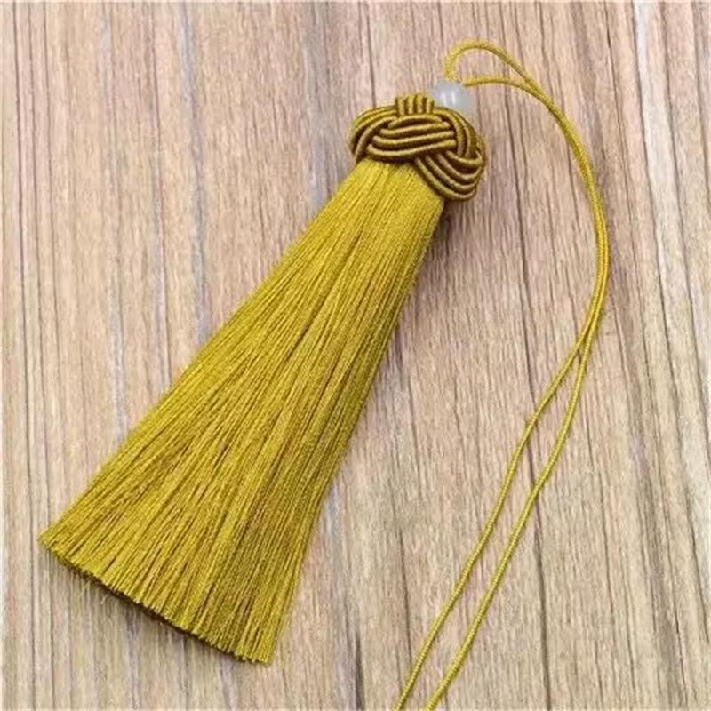 Multi-color DIY Pineapple Cap Tassels - High-end Chinese Knot Hanging Ornaments, Free Shipping