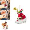 Grinch Weihnachtsbäume Ornamente Weihnachten Heimdeko Anhänger Geschenk