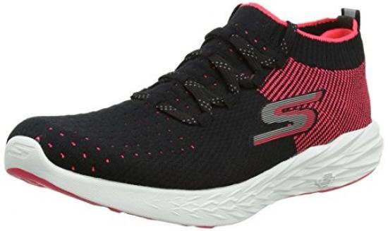 skechers go run 6 womens black