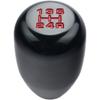 DEWHEL 5 Speed Manual Gearbox Shift Knob M12X1.25 Screw On Aluminum Black