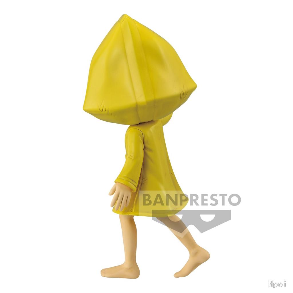 17CM Anime Gam Little Nightmares Six Figure Yellow Raincoat Dress Up Model mono Toy Doll Standing Position Aciton Figure PVC