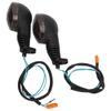 1 Pair Left Right Motorcycle Turn Signal Light LED Indicator Blinker Lamp Replacement for NINJA 250R KLX 250SF