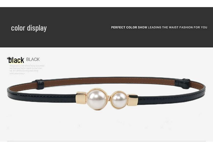 Women's Korean Style Retro Adjustable Leather Waist Belt