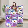 Loopy Pettys Crongs Eddys Pobys Cartoon Fuzzy blanket Pororos Throw blanket for  Sofa Bedding Lounge 200x150cm Bedspreads