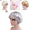 Luxurious Satin Sleep Night Cap For Curly Hair Beauty Salon Head Cover Bonnet Hat