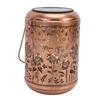 Solar Lantern Retro IP65 Water Proof LED Metal Hanging Solar Light for Outdoor Garden Decor Sunflower