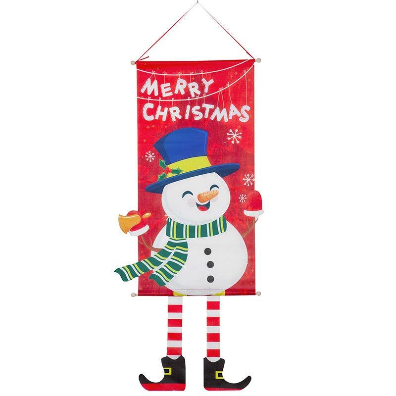 Christmas Hanging Flag Merry Christmas Decorations For Home 2025  Gifts Christmas Ornaments Navidad Xmas New Year 2025