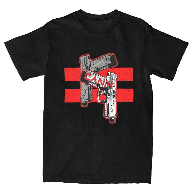 Camiseta Canik Tp-9 Tp9 Gun, Manga Corta, Ropa De Verano S