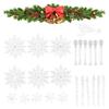 Seasonal Christmas Tree Decoration Set Festival Pendant Ornament Set Charm for Indoor Christmas Tree Hanging Decoration