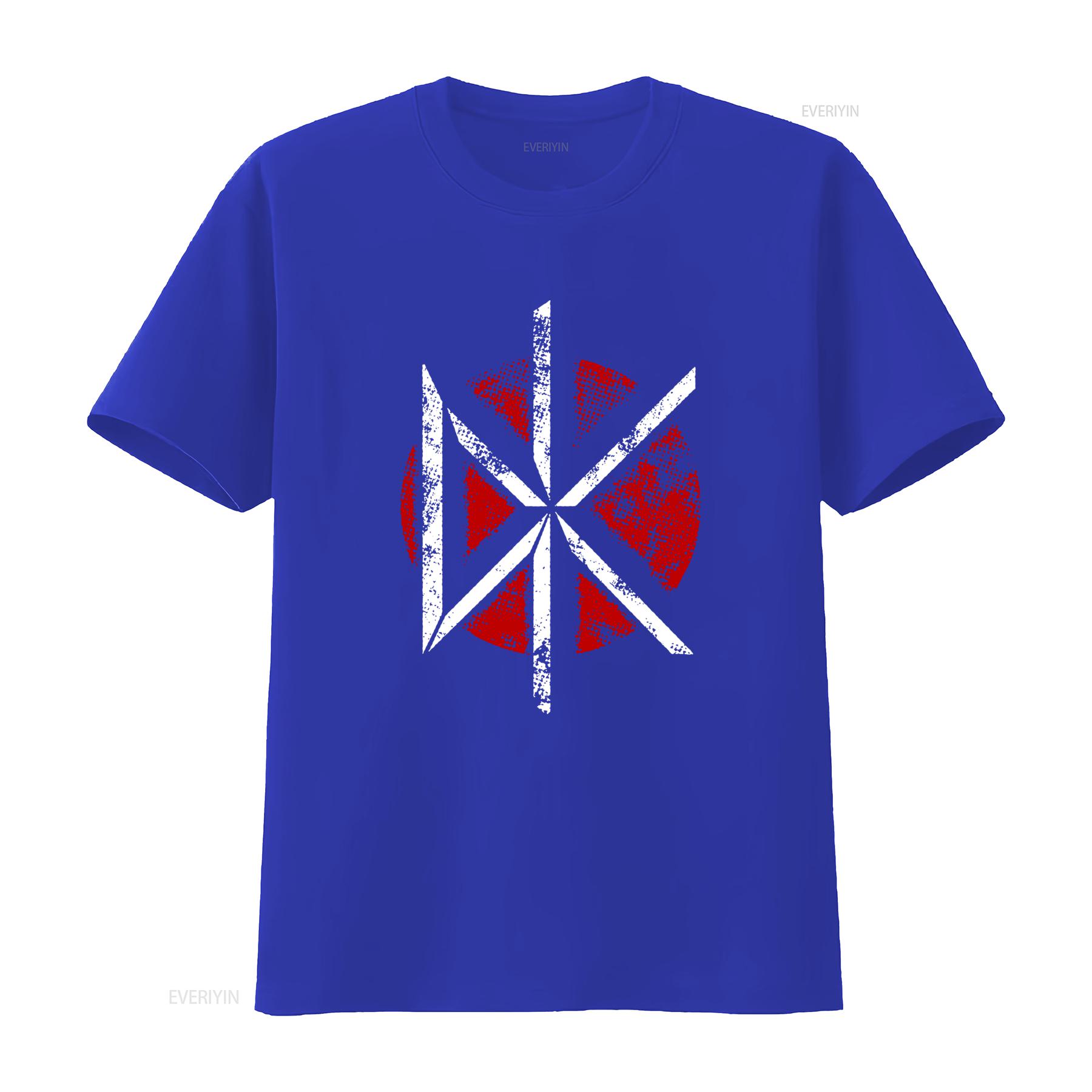 Dead Kennedys Punk Rock Band Official Logo T Shirt New Black with Distressed Design vintage Washed homme Casual graphic S