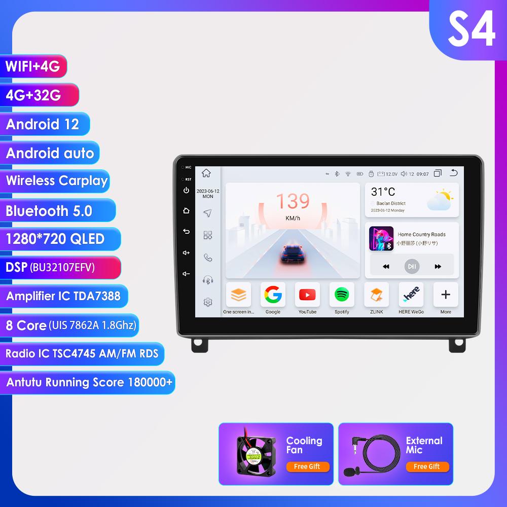 8G+128G autorádio, video multimediální přehrávač monitor pro Peugeot 407 1 2004 - 2011 Android Auto Navi GPS inteligentní obrazovka hlavní jednotka autorádia