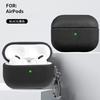Luxury Striped Leather Headphone Case For AirPods Pro 2 3 Wireless Charging Box PC Hard Earphone Protector For Airpods 1 2 3 4