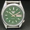 JAPAN VINTAGE REFURBISHED SEIKO 5 AUTOMATIC MENS GREEN DIAL WATCH a440532-9 Sk-a440532-1