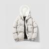 New Men's Padded Jacket Korean Version Loose Large Size Hooded Thickened Warm Casual Padded Jacket