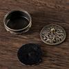 1PC Dragon and Phoenix Fingertip Burner, Three Legged Small Incense Burner, Non stick Powder Plate Household Zen Incense Burner