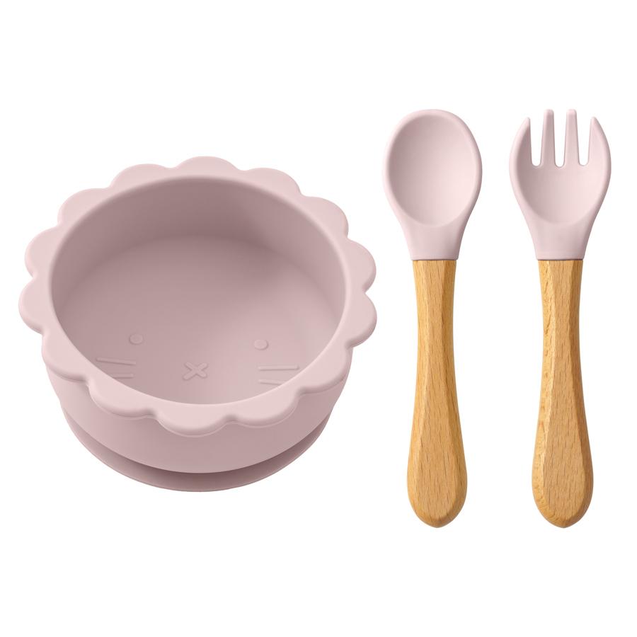 

Цветные детские силиконовые тарелки с мультяшными животными для малышей 3 шт./1 комплект силиконовая детская миска для кормления водонепроницаемая ложка вилка детские вещи