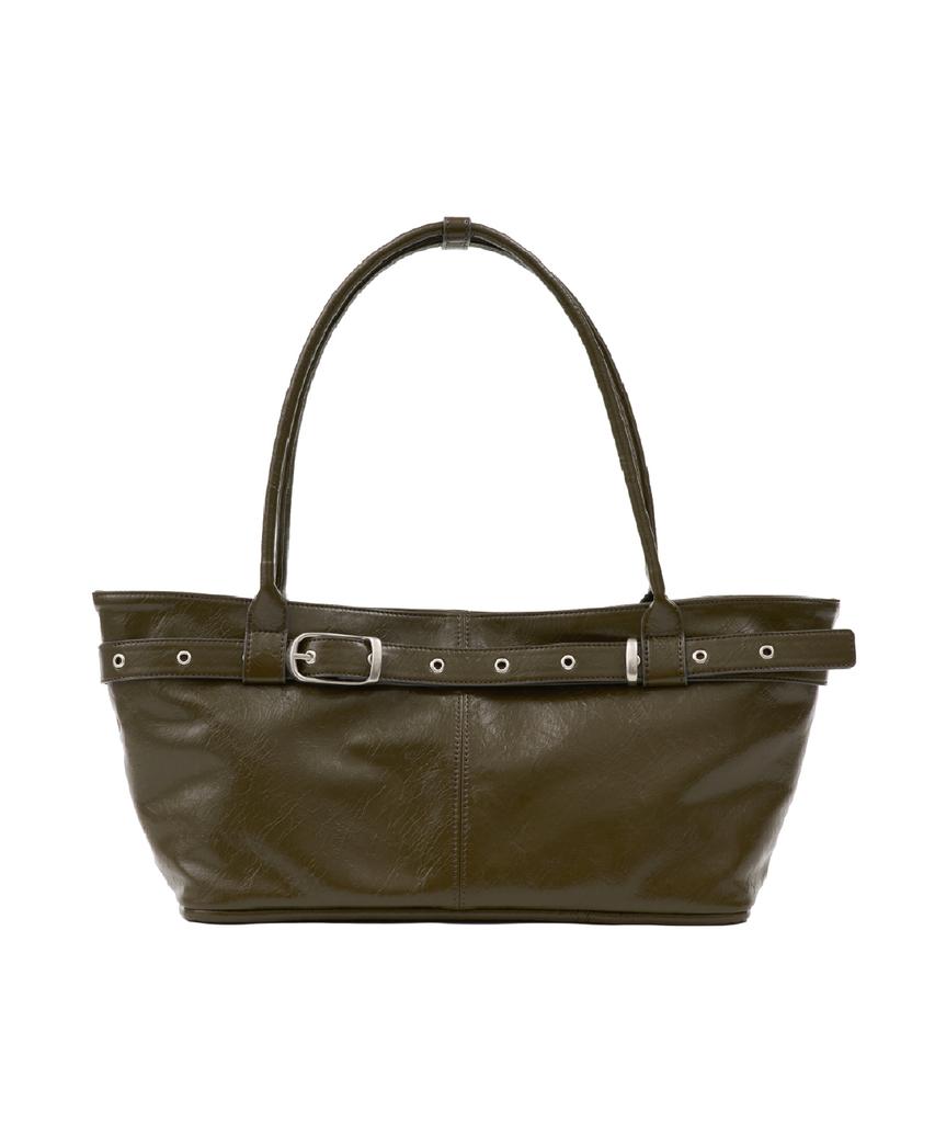 Yeomim Belted Boat Bag (Crack Khaki)