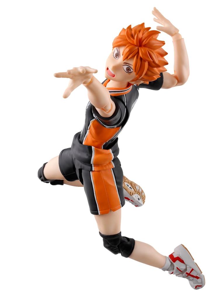 TAMASHII NATIONS Hinata approximately PVC ABS painted action figure S.H.Figuarts Haikyu!! Shoyo, 145mm, &