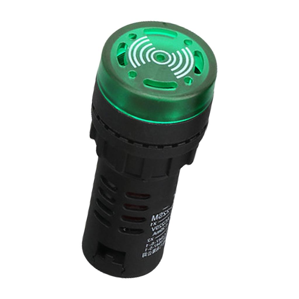 Upgrades Dual Power AC DC Intermittierender Ton- & Lichtalarm Sicherheitswarnvorrichtung für Fabriken Lager & Haussicherheit