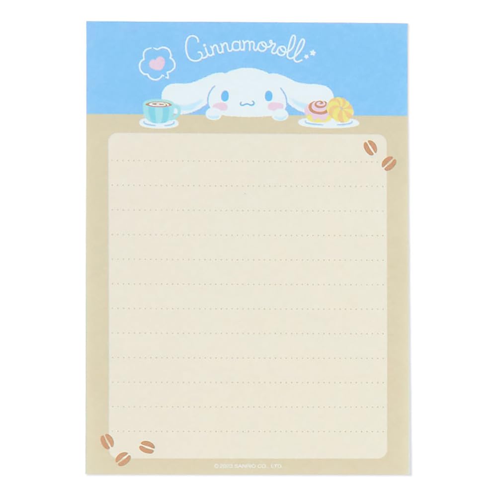 Sanrio Cinnamoroll Memo Pad 017043 8-Design