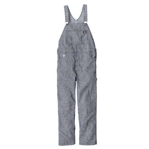 

Musashino Uniform Dickies Stretch Hickory Overalls, Spring/Summer, D-109, Lightweight and Thin, UPF 50 UV Protection, Unisex Workwear, CO-COS 046-d71