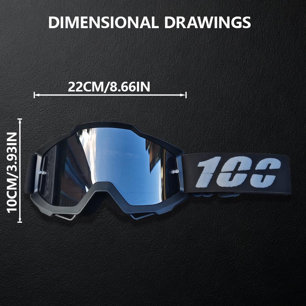 Motorcycle Off-road Helmet Goggles, Outdoor Riding Glasses, Sports Windproof Ski Goggles
