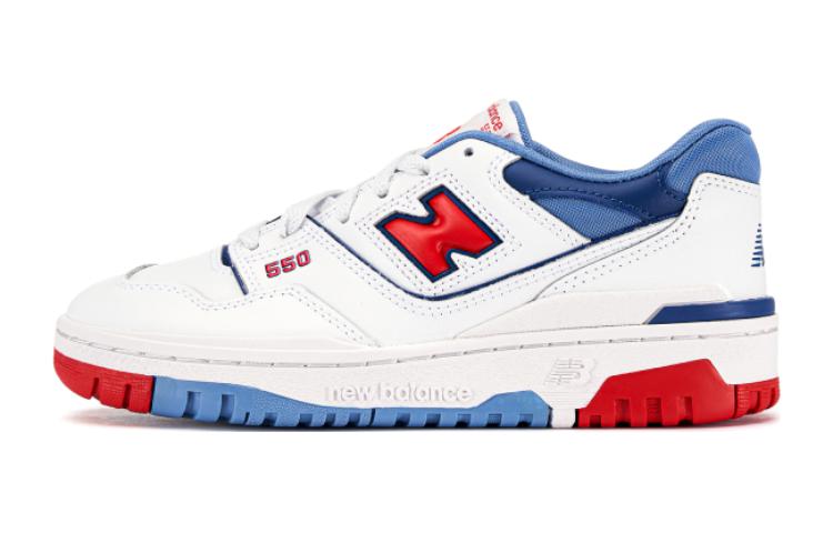 New Balance 550 White True Red Atlantic Blue GS GSB550CH 37