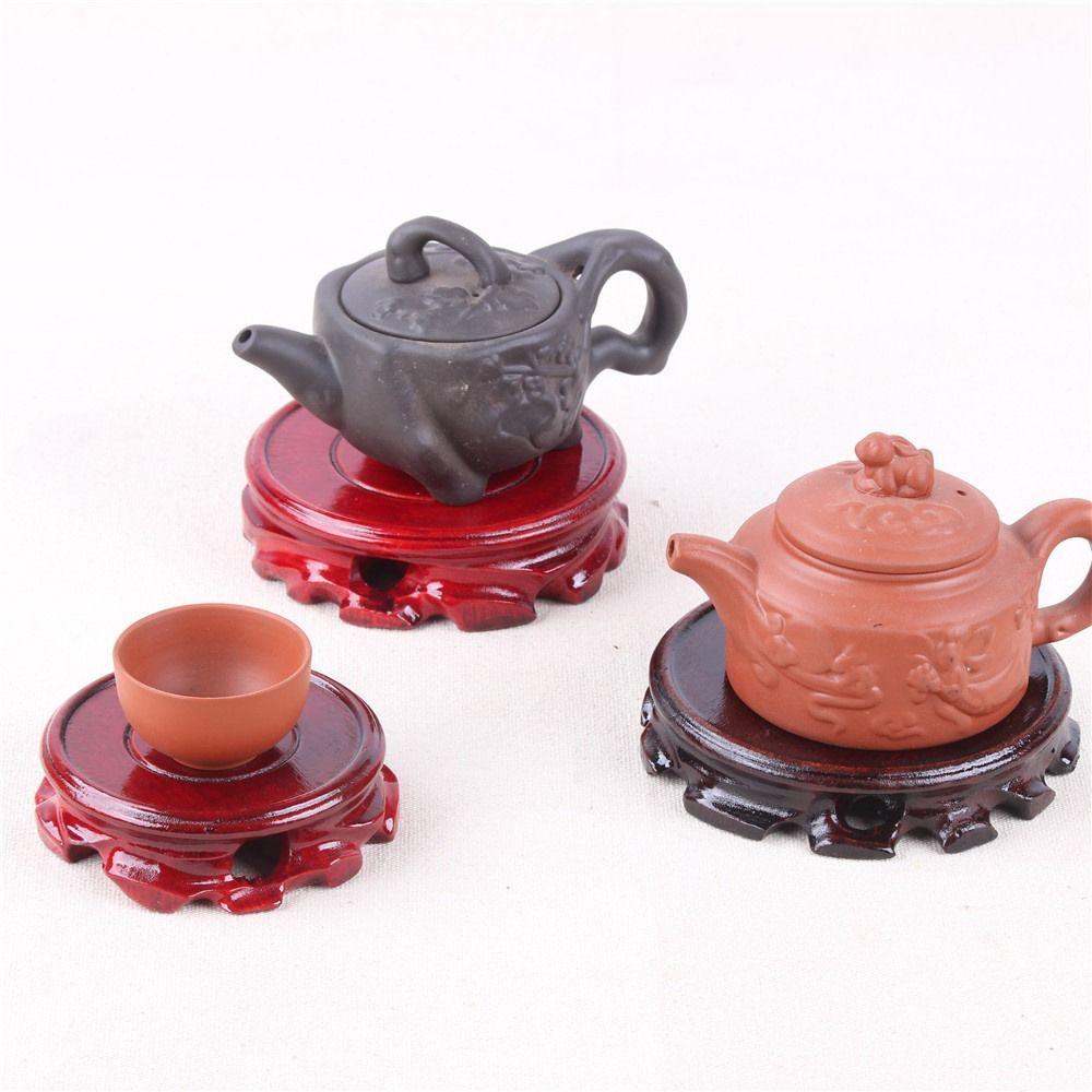 Round Planters Stand Ornaments Display Plant Caddy Stand New Pot Trays  Garden Supplies