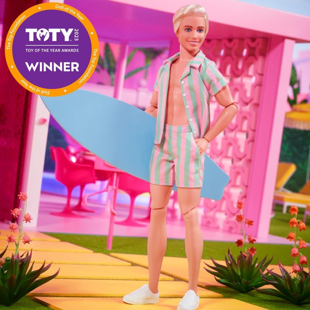 Barbie Movie Barbie Ken Stripe Set Up Doll